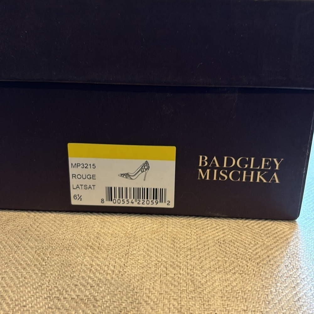 Badgley Mischka Rouge in latsat - champagne color size 6.5 - Picture 14 of 14